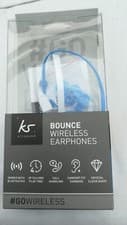 Image of KITSOUND BOUNCE WIRELESS BLUE EARPHONES