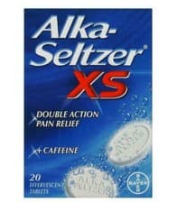 Image of Alka-Seltzer XS Pain Relief and Hangover Upset Stomach Tablets 20*Free Delivery*
