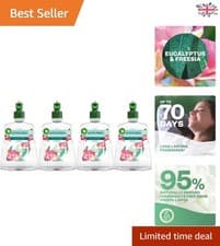 Image of Eucalyptus & Freesia Air Wick Air Freshener Refill – Lasts 280 Days, Pack of 4