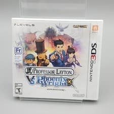 Image of Professor Layton vs. Phoenix Wright (3DS) • Puzzle Adventure • Brand New