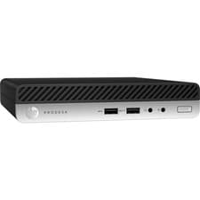 Image of HP ProDesk 400 G4 Mini PC i3 8100T 3.1GHz 16GB RAM 256GB SSD 4K WiFi BT Warranty