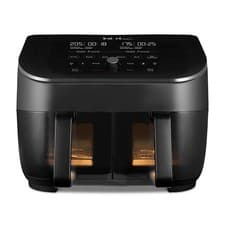 Image of Instant Dual Air Fryer Vortex ClearCook 7.6 Litre 6+ Portions 1700W Black