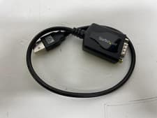 Image of StarTech 1 Port Professional USB to Serial Adapter Cable with COM Retention