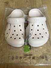 Image of Brand New Crocs Baya Clog K Size J2 Very Light Pink milk colour