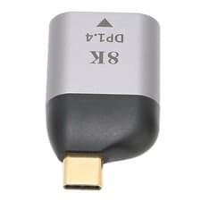 Image of New USB C To DisplayPort Adapter 8Kat60HZ USB C To DP1.4 Male To Female Converte