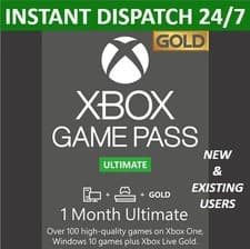 Image of 1 Month Xbox Game Pass Ultimate and Live Gold Membership FAST DELIVERY