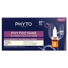 Image of Phyto Phytocyane Anti Hair Loss Progressive Treatment Women 12 x 5ml