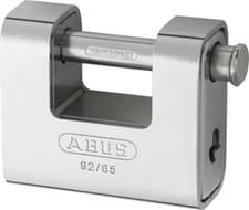 Image of ABUS 65mm Steel Monoblock Padlock, Keyed Standard Shackle - 92/65