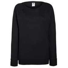 Image of Fruit Of The Loom Women's Lightweight Raglan Sweatshirt Feminine Fit XS-2XL