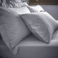 Image of Bianca 100% Cotton Percale 200 Thread Count Oxford Pillow Cases