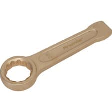 Image of 36mm Ring End Slogging Spanner - Non-Sparking - Short Profile Striking End