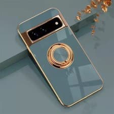Image of For Google Pixel 8 / 8 Pro / 7 / 7A Case Ring Armor Shockproof Stand Phone Cover