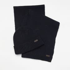 Image of Barbour Carlton Fleck Beanie & Scarf Gift Set | One Size | Premium Winter Duo 🚚
