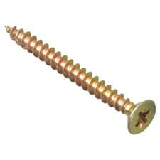 Image of Forgefix Multi-Purpose Pozi Compatible Screw CSK ST ZYP 5.0 x 55mm Box 200