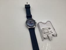 Image of SWATCH CHRONO IRONY WATCH BRAND NEW IN BOX BLUE FACE YVS454