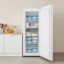Image of COMFEE 160L Freestand Tall Freezer Upright Freezer Reversible Door Frozen -18℃
