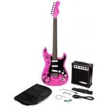 Image of PDT Jaxville Pink Punk Guitar Package