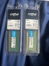 Image of Crucial 32GB DDR4-3200 UDIMM Ram Kit 64gb