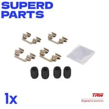 Image of ACCESSORY KIT DISC BRAKE PAD 1828Q REAR LEFT/RIGHT FOR BMW PFK662 TRW