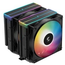Image of Deepcool AG620 Bk Argb V2 Dual-Tower Cpu Air Cooler With 120Mm Argb Fans Compati