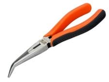 Image of Bahco 2477G ERGO Bent Snipe Nose Pliers 200mm 8in BAH2477G200