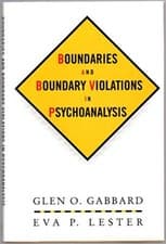 Image of Boundaries And Boundary Violations In Psychoanalysis [Hardc