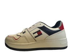 Image of Tommy Jeans Retro Leather Basket Trainers UK 8 EU 42 Ref SF503+