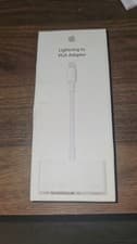 Image of Genuine Apple Lightning to VGA Adapter MD825ZM