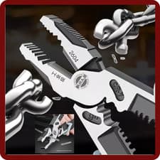 Image of UK Heavy Duty Upgrade 9" Combination Industrial Long Nose Cutter Cutting Pliers
