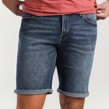 Image of Jack & Jones Men’s Rick Original Stretch Shorts, Color: Blue Denim (AM 868), XXL