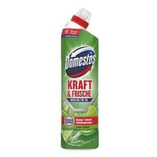 Image of 12× Domestos Toilet Cleaner Limescale Remover Toilet 750 Ml Lime Fresh
