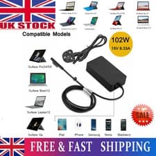 Image of Surface Pro Charger 1800 1706 1625 Adapter For Microsoft surface pro 3/4/5/6/7/8
