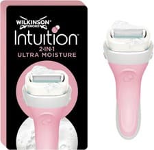 Image of WILKINSON SWORD - Intuition Ultra Moisture Razor Pack of 1 Blade and Handle