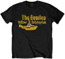 Image of The Beatles Yellow Submarine Nothing Is Real T-Shirt OFFICIAL