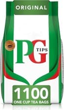 Image of PG Tips Original Black Teabags 2 x 1100 Plant Based Biodegradable 2p (2200 Bags)