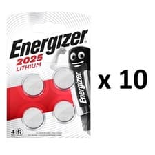 Image of Energizer CR2025 3V Lithium Batteries Coin Cell 4 Pack Expiry 2032 BR2025 DL2025