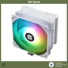 Image of Whisper-Quiet Assassin X120 SE White ARGB CPU Cooler for Intel/AMD PCs, 148mm