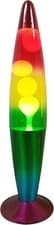 Image of Lava Glitter Lamp Large Motion Wax Liquid Rainbow LED Bedroom Relaxation Light