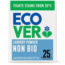 Image of Ecover Lavender & Eucalyptus Non Bio Laundry Washing Powder 1.875kg
