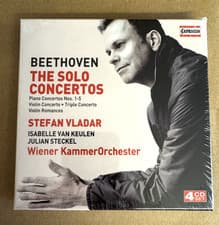 Image of Beethoven: The Solo Concertos Stefan Vladar 4CD box set NEW