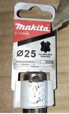 Image of Makita 25mm x 540mm (400mm W/L) Sds Max Masonry Concrete Drill Bit D-34045