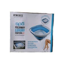 Image of HoMedics Foldaway Luxury Foot Spa with Heat and Soothing Vibration Massage