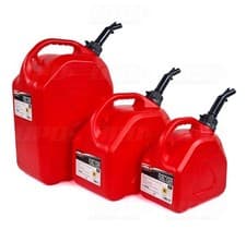 Image of 20L Jerry Can Metal Classic Green Petrol Diesel 5L 10L 20L HDPE Fuel Cans