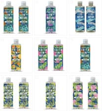 Image of Faith In Nature Natural Body Wash Soothing Shower Gel, Vegan Cruelty Free 400 ml