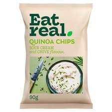 Image of Eat Real Quinoa Chips - Sour Cream & Chive 90g