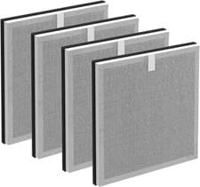 Image of 4 Pack 3-in1 HEPA Replacement Filters for Pure Enrichment PureZone Air Purifier