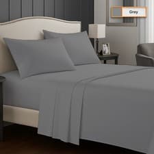 Image of 35CM Deep Fitted Sheet 100% EGYPTIAN Cotton 400 Thread Count SINGLE DOUBLE KING