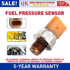 Image of Fuel Rail Pressure Sensor For AUDI VW SEAT SKODA 1.6 2.0 TDI 3L906054A 85PP26-93