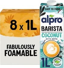 Image of New Alpro Barista Coconut Drink - Plant-Based Long Life Dairy Free-Lactose Free
