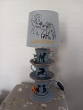 Image of Lady And The Tramp Inspired Table Lamp